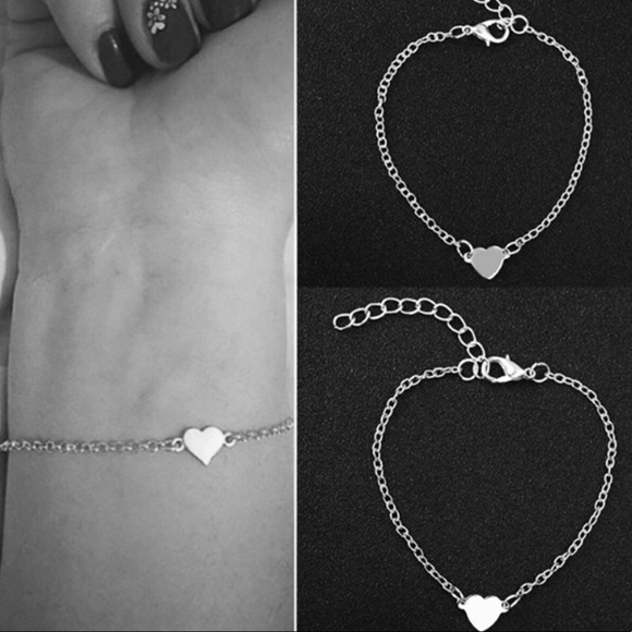 Silver Heart Bracelet - Picture 3 of 5